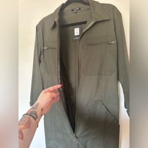 Fashion Nova Medium NWT Zip up Jumpsuit